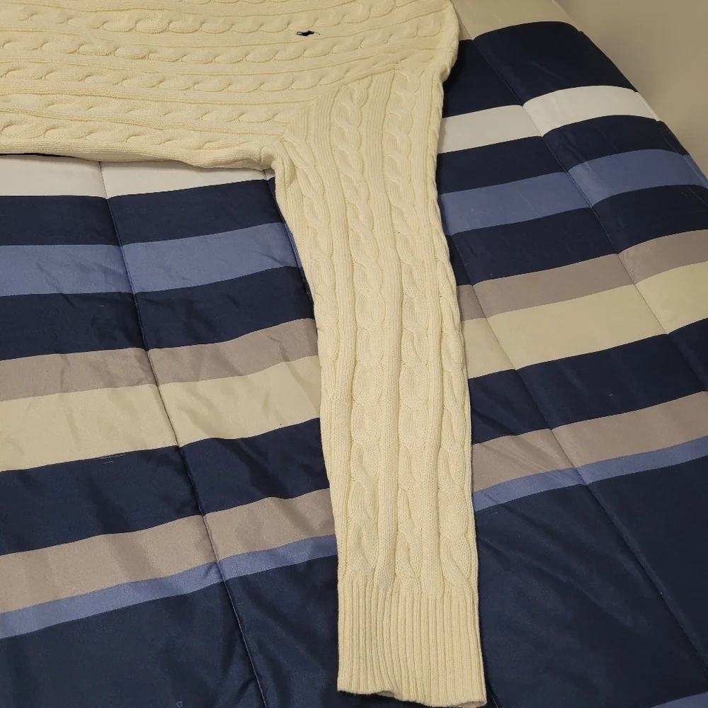 Polo Ralph Lauren Sweater- Men's Big & Tall Size 4XLT- Cream